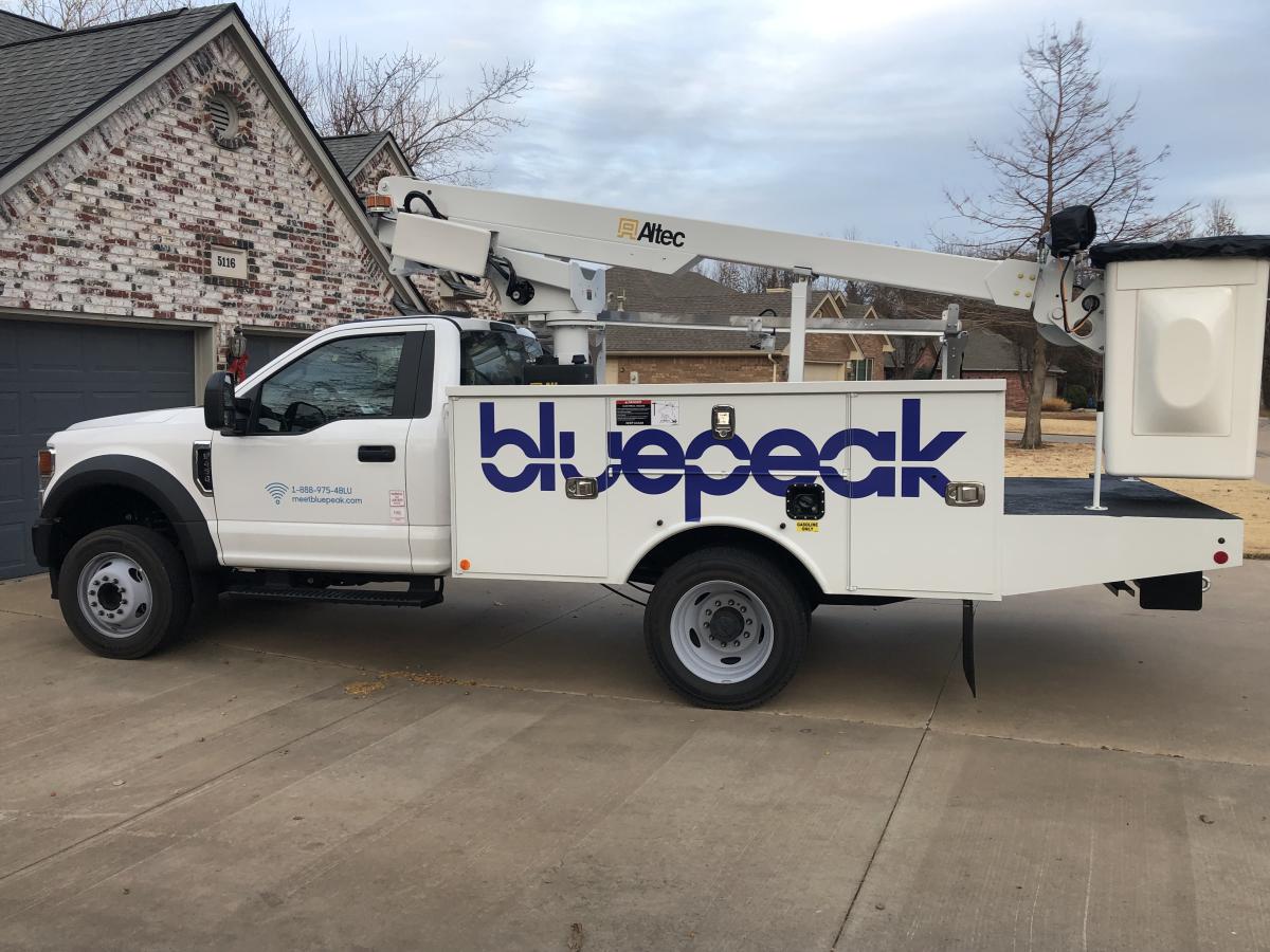 Bluepeak plans to install fibre to 70K locations by 2022
